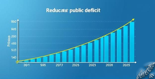 El déficit público se reducirá en 0,5 puntos porcentuales en 2025