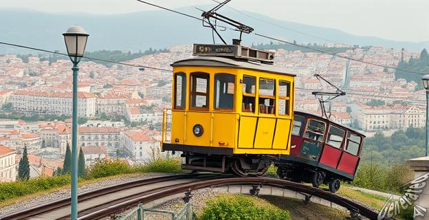 El Elevador da Glória nació en 1885 como respuesta a un desafío físico