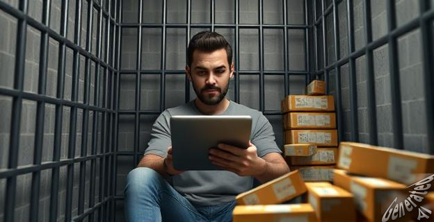 Carcaño posee una tablet, un teclado de ordenador, un aparato de wifi, 110 paquetes de tabaco y un móvil en la cárcel