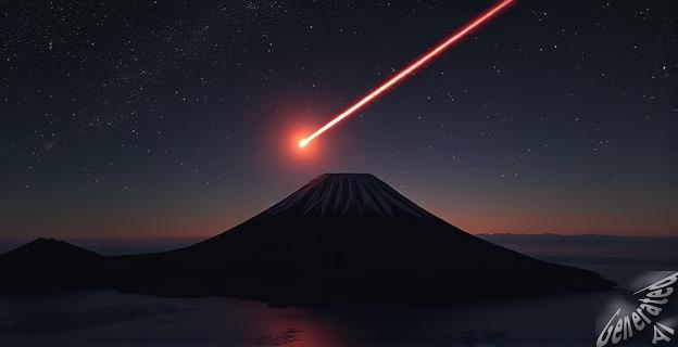 Un bólido es un meteoro que al entrar en la atmósfera se convierte en una bola de fuego