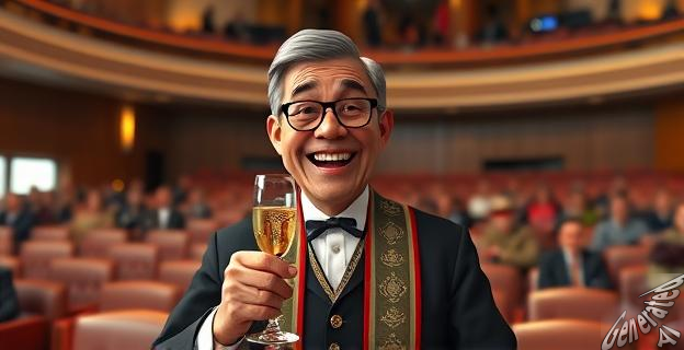 El concejal Alberto Parrilla utilizó el auditorio municipal para su despedida de soltero