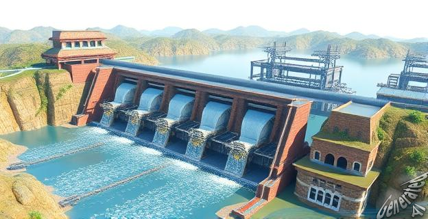 Utilizan la fuerza del agua y la diferencia de altura entre dos embalses para almacenar energía