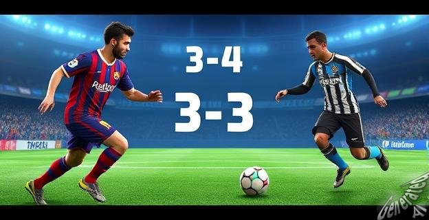El FC Barcelona empató 3-3 con el Inter de Milán