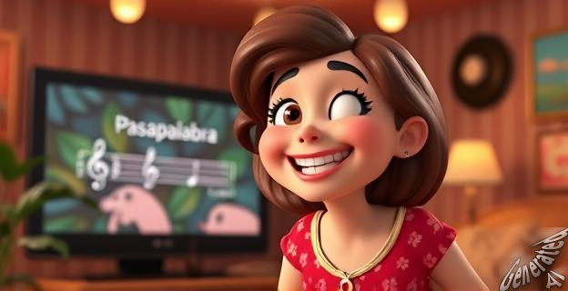 Rosa sueña con la pista musical todas las noches