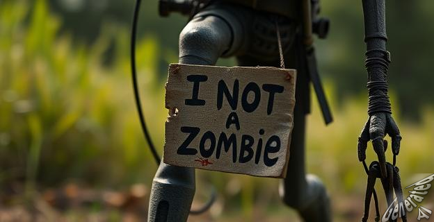 La palabra zombi no se utiliza porque en ese universo, la cultura de los muertos vivientes nunca había existido