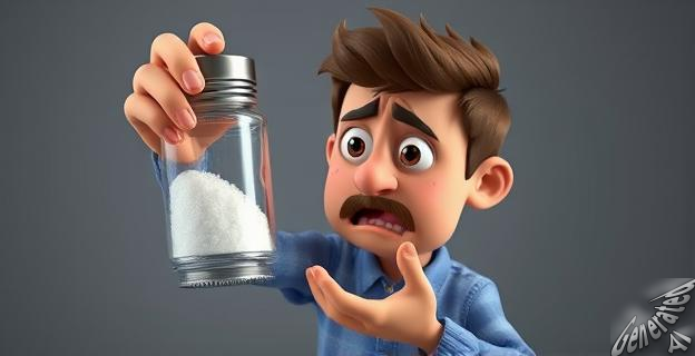 Entre 3 y 6 gramos de sodio al día