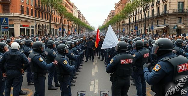 Dos personas han sido detenidas por desordenes públicos y daños