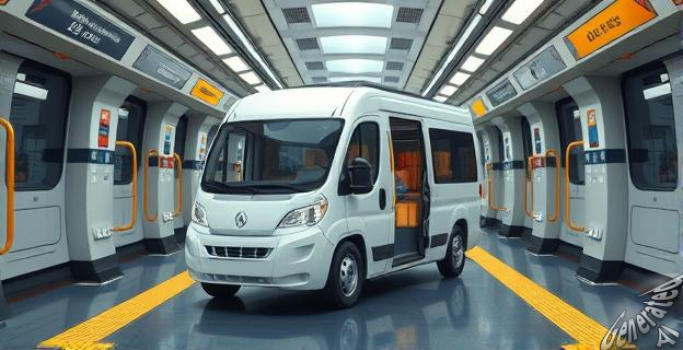 robovans con capacidad para transportar hasta 500 kilos