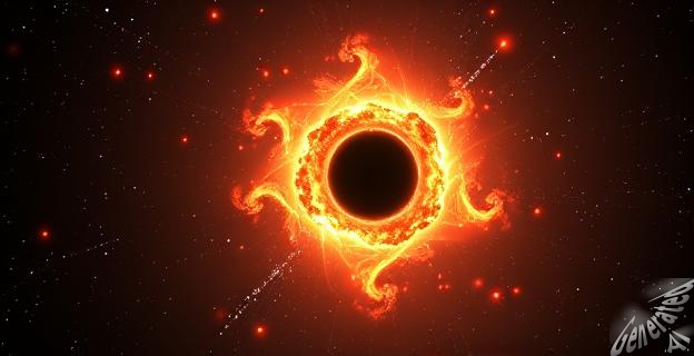 Estrellas con agujeros negros en su centro