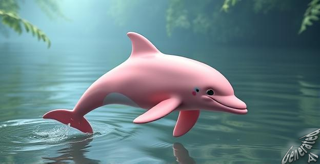 El río Amazonas es el hogar del delfín rosado