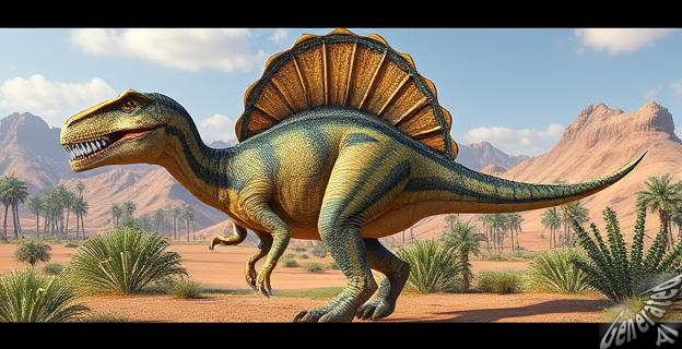 La vela dorsal podría haber sido utilizada para atraer parejas o intimidar rivales