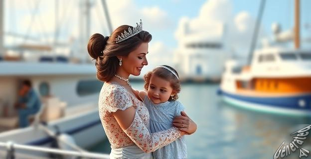 La reina Letizia viajó 10 horas para reunirse con su hija