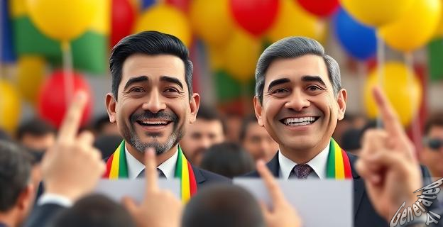 Rodrigo Paz Pereira y Jorge Quiroga disputarán la segunda vuelta