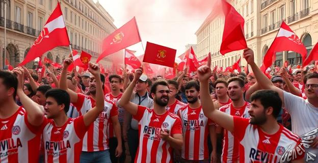 Los aficionados sevillistas tomaron la ciudad deportiva después de la derrota 3-2 contra el Celta de Vigo