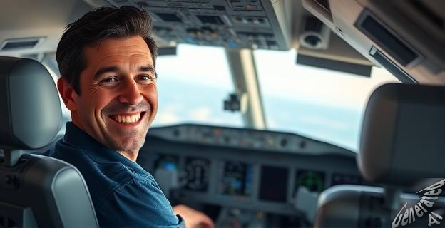 Nathan Fielder se sacó la licencia de piloto comercial en 280 horas de vuelo