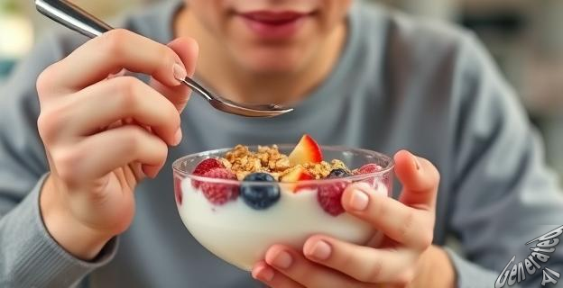 El yogur contiene probióticos que favorecen la salud intestinal y puede ayudar a perder peso rápidamente