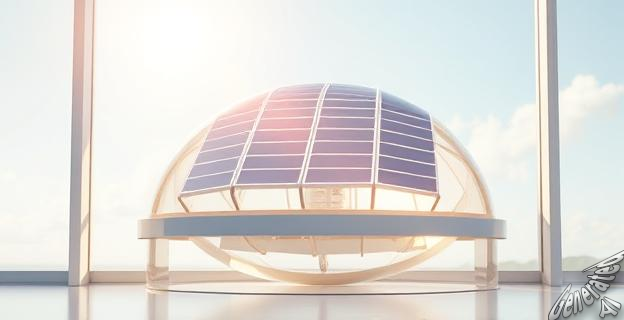 La ventana sigue siendo transparente, pero se comporta como un panel solar oculto