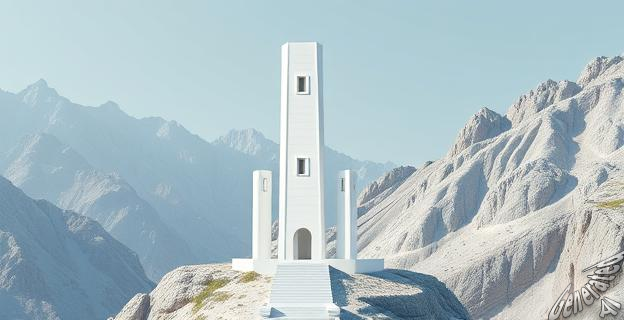 La torre Tor Alva es desmontable y puede ser reconstruida en otro lugar