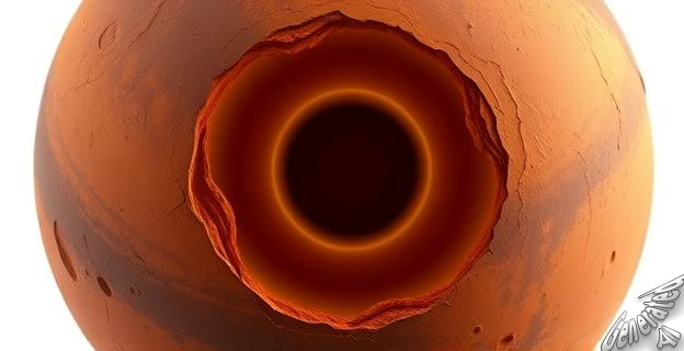 Marte tiene un núcleo interno sólido de 600 kilómetros de radio