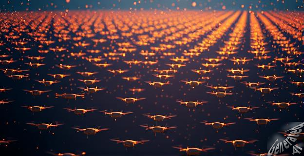 15.947 drones controlados por un solo ordenador