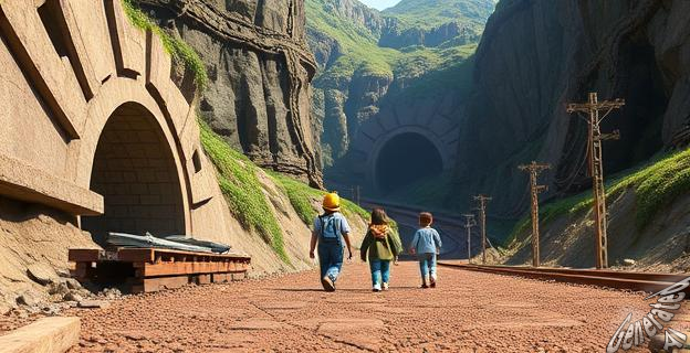 La Senda Minera de El Pelurgu es una ruta de 6 kilómetros apta para familias con niños