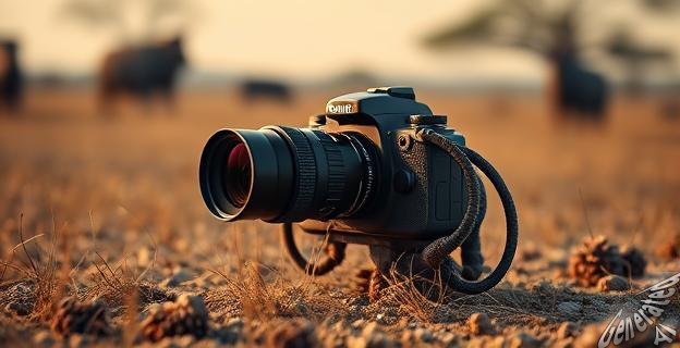 La 'Dung Cam' es una cámara disfrazada de estiércol que permite filmar la vida salvaje sin alterar la conducta animal