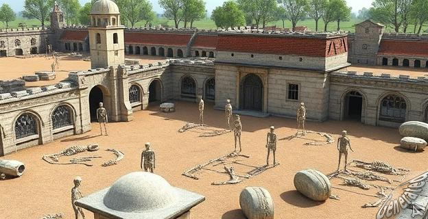 77 personas enterradas