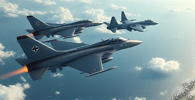Dos Eurofighters alemanes despegaron para interceptar un Il-20M ruso