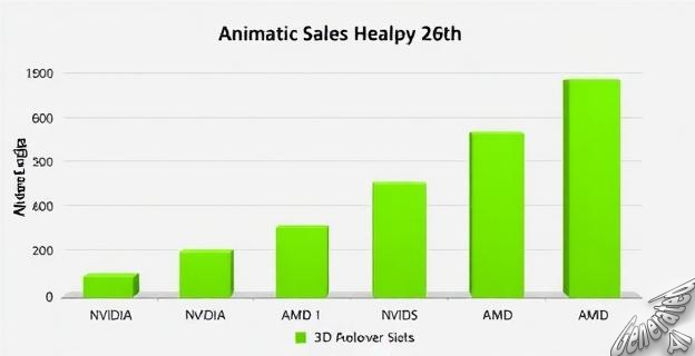 NVIDIA supera a AMD con 460 unidades vendidas