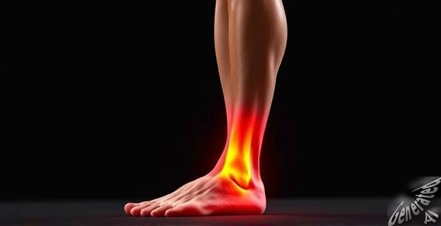 Tenía gangrena en el tendón de Aquiles de 11 cm