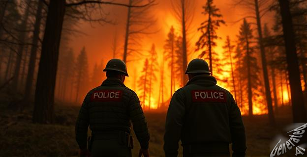 Dos personas detenidas por incendios en Ourense