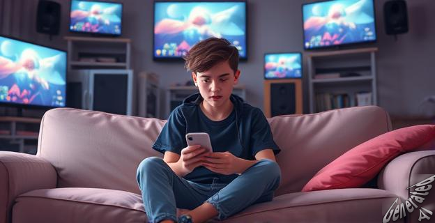 Casi la mitad de los adolescentes estadounidenses están conectados a Internet de forma continua.