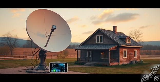 Conexión a internet por satélite de Starlink