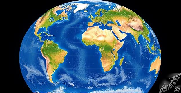 El océano Pacífico se reduce 4 centímetros al año