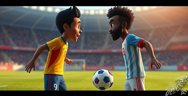 Vinicius se encaró con Lamine y tuvo que ser sujetado por empleados