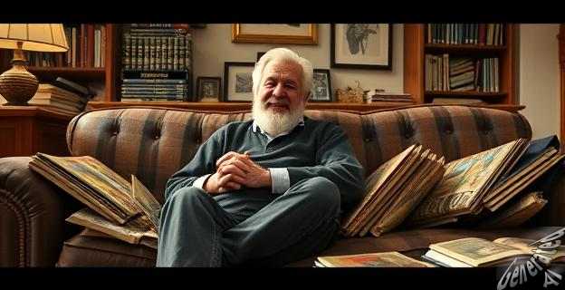 Alan Moore se burló de sí mismo en el episodio 7 de la temporada 19 de Los Simpson