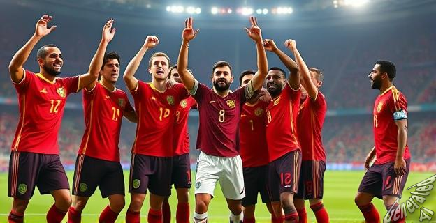 España marcó cinco goles a Francia