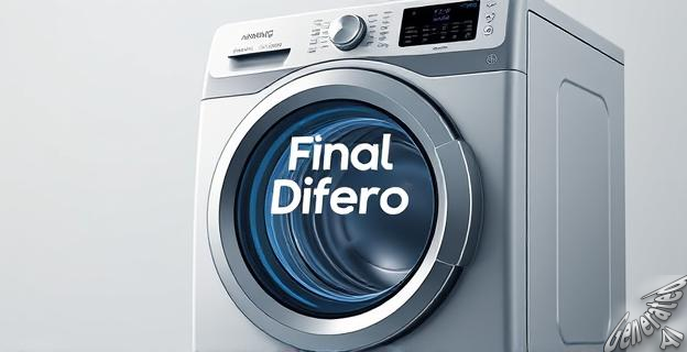 La función Final Diferido permite seleccionar el momento de finalización del lavado entre 1 y 24 horas
