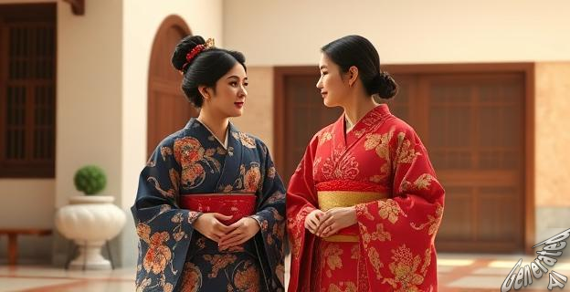 Teresa Urquijo y Martínez-Almeida han asistido a un evento cultural en la Casa Chamberí con kimonos tradicionales