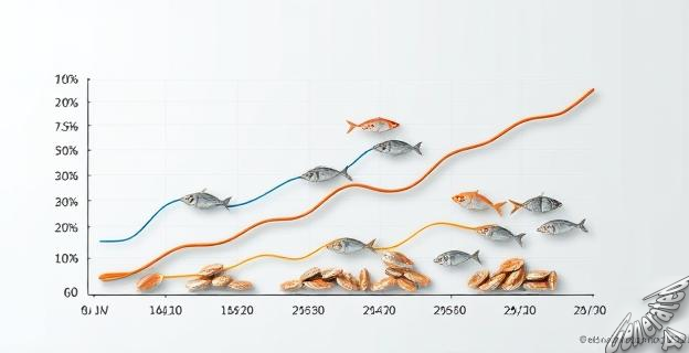 El consumo de pescado en España ha caído un 4,3% en el último año móvil