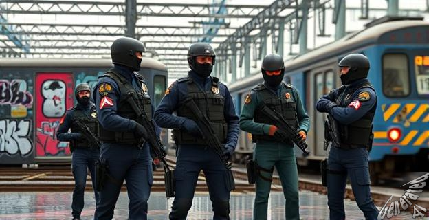 29 personas detenidas por 287 grafitis con un perjuicio económico de 1,5 millones de euros