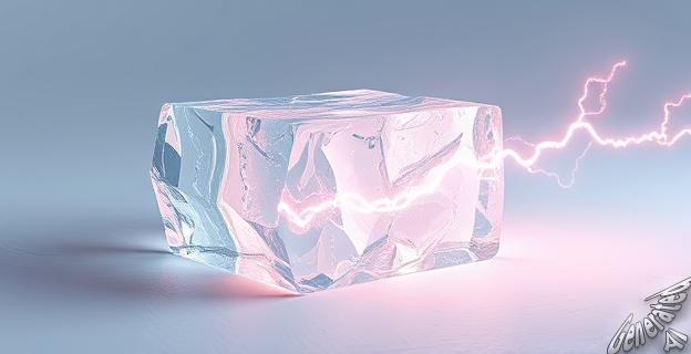 El hielo genera electricidad debido a la flexoelectricidad cuando se deforma de manera desigual