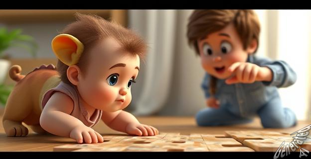 La combinación de palabras y gestos aumenta la atención de los bebés hasta 8,4 segundos