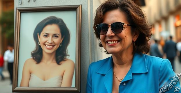 Carmen Borrego rinde homenaje a su madre María Teresa Campos en su ciudad natal