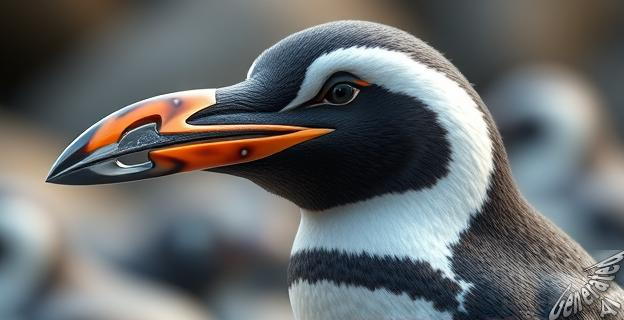 Los pingüinos prehistóricos tenían picos en forma de daga para cazar