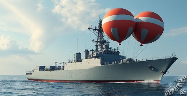 Se están utilizando globos de salvamento para recuperar el barco