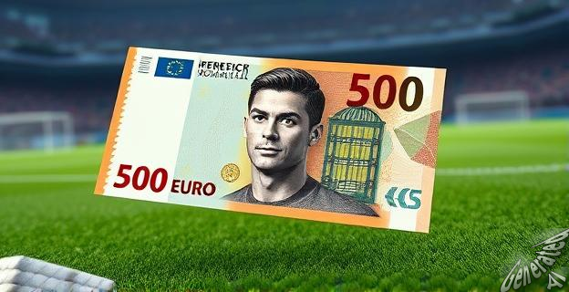 Se lanzarán 60.000 replicas de billetes de 500 euros con la cara de Ronaldo