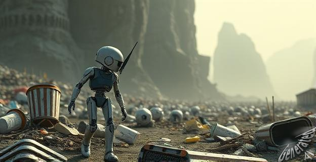 Un robot llamado Wall-E limpió la Tierra en un futuro postapocalíptico