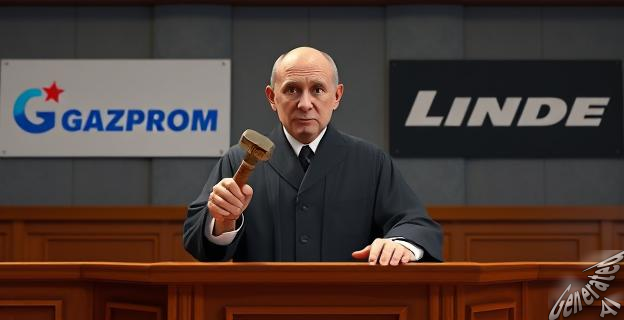 Gazprom demanda a Linde por 85.733 millones de rublos