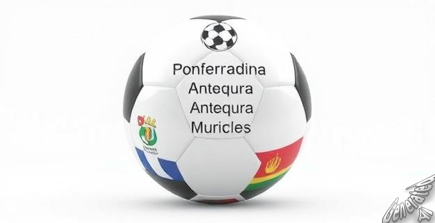 Ponferradina-Antequera, Real Sociedad B-Mérida, Murcia-Nàstic e Ibiza-Andorra